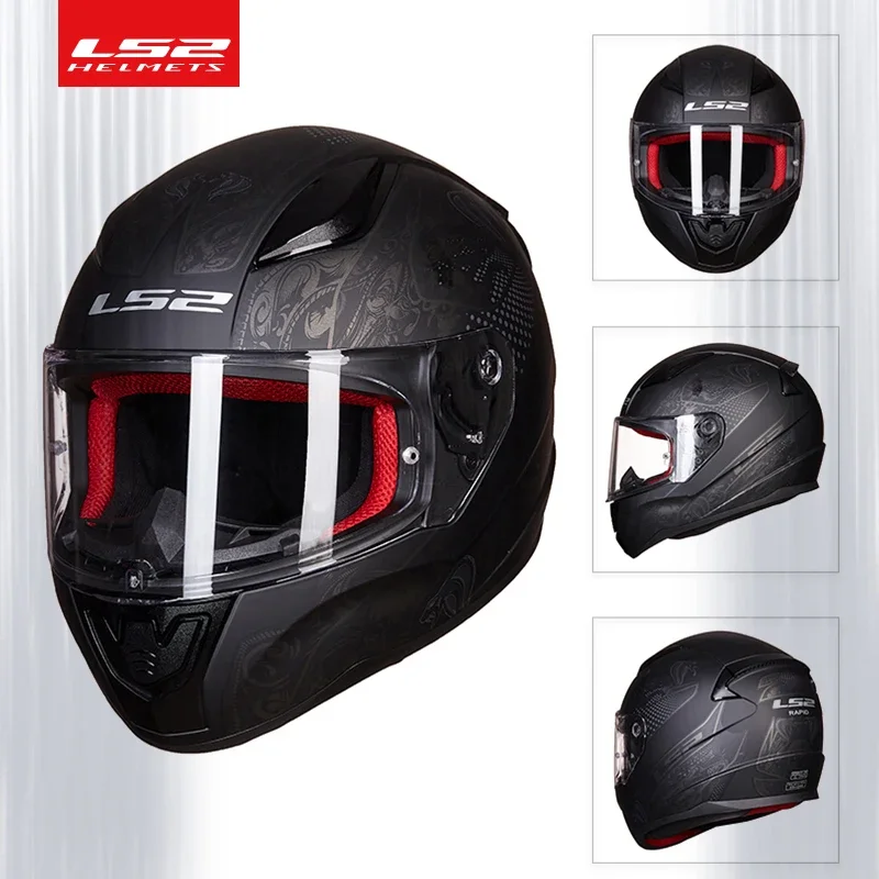 Capacete LS2 FF353 Ǯ ���̽� ������� ��� Ls2 Rapid Street Racing Casque Moto Casco ��� ECE ����