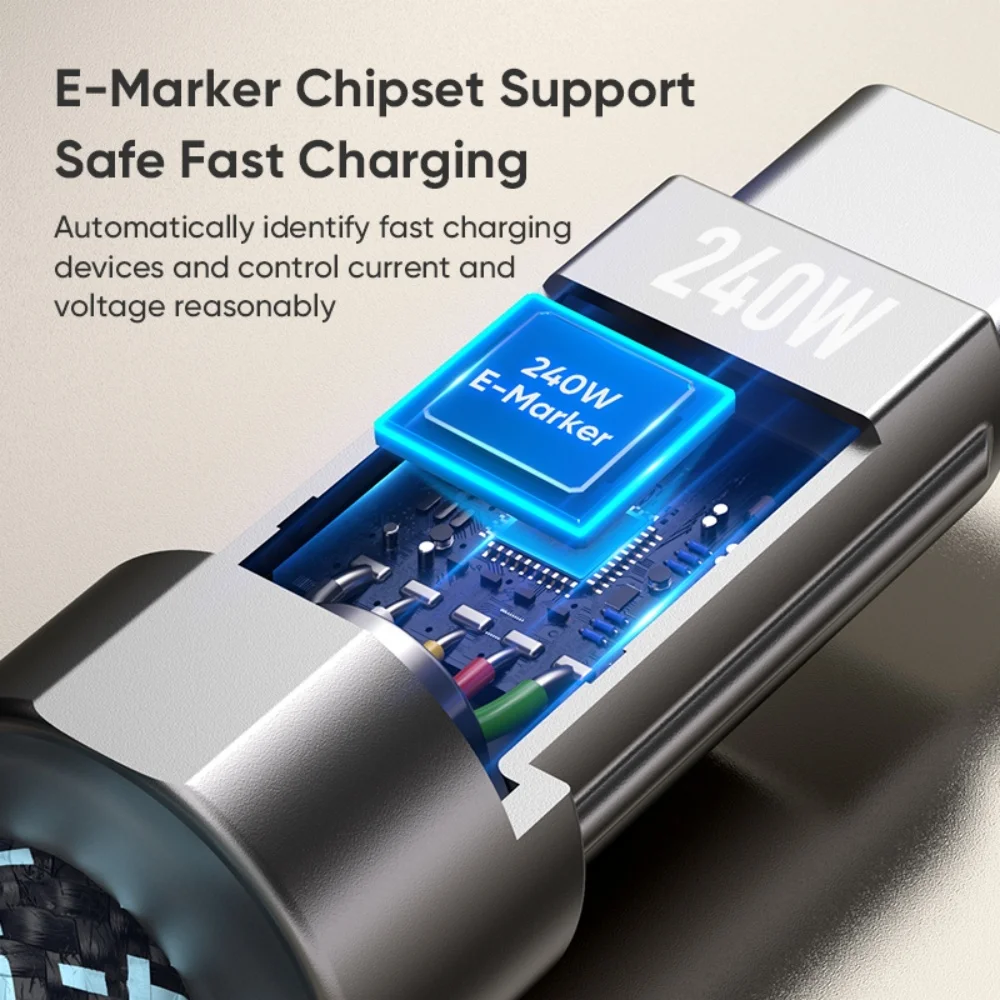 USB C to USB C Wrist Lanyard Cable,240W Portable Keychain Fast Charging Cord for iPhone 17/16/15,iPad,Sumsung Galaxy S25/S24/S23