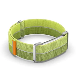 Breathable Nylon Loop Sport Strap with Metal Protector - Universal Fit Wristband and Case Combo - Fitbit Air (Gr)