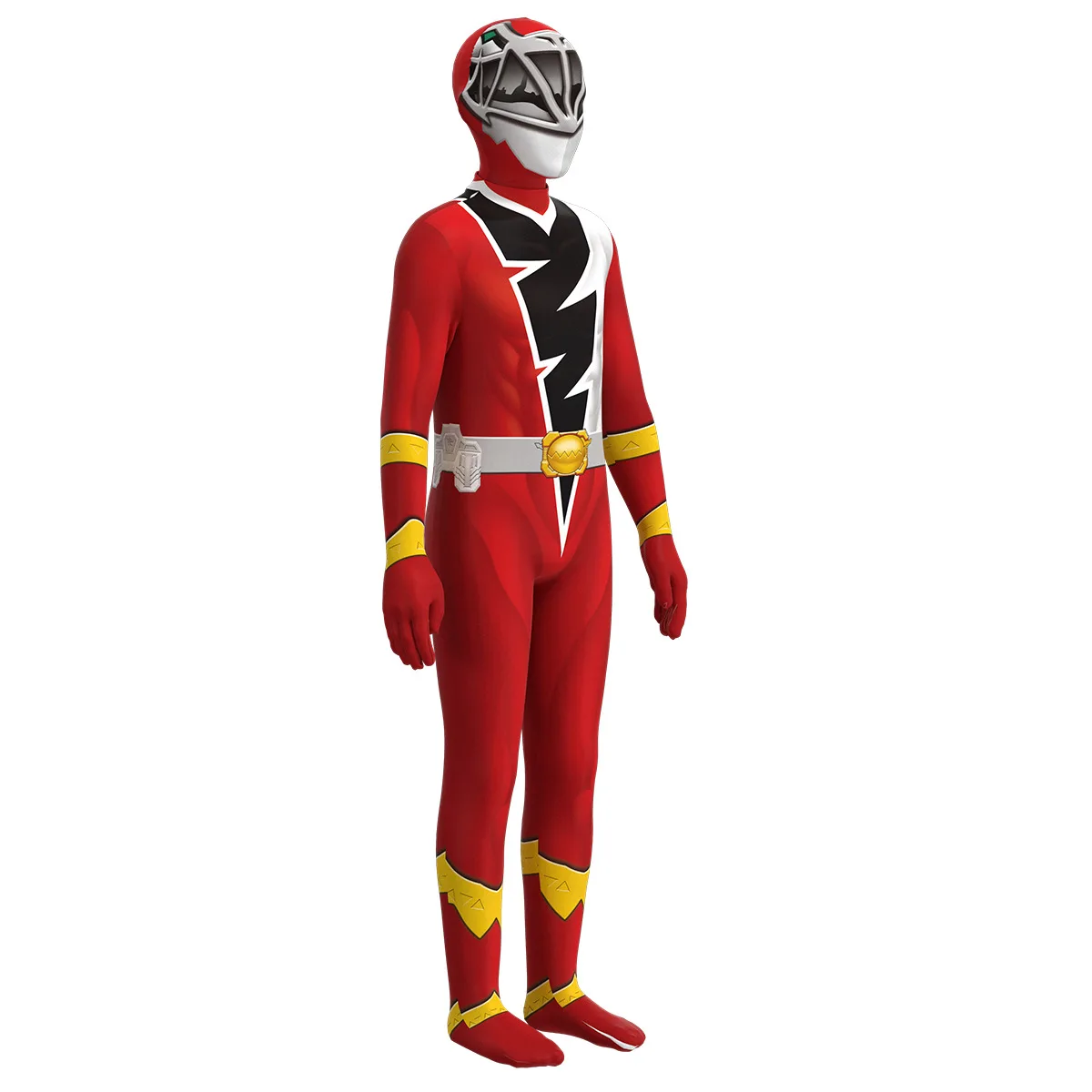 Anime Fancy Adult Kids Kishiryu Sentai Ryusoulger Jumpsuit Cosplay Costume Halloween Party Role Play Children Men Clothes