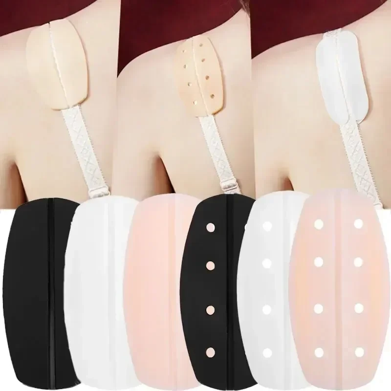 Bra Shoulder Pads 2/4pcs Silicone Non Slip Bra Shoulder Pads for Woman