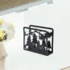 Stainless Steel Christmas Napkin Holder Stand Tissue Dispenser for Home Kitchen Tabletop Decoration Desktop Organizer 4