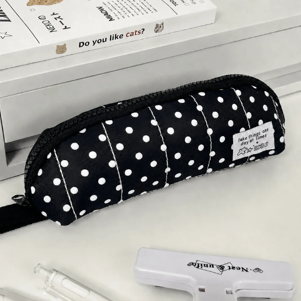 Black Polka Dot