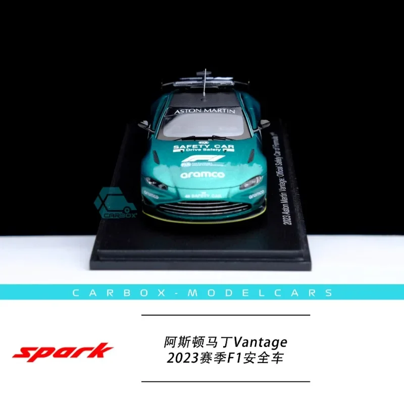 Spark 1:43 2023 Aston Martin Safety Car Vantage Alloy model