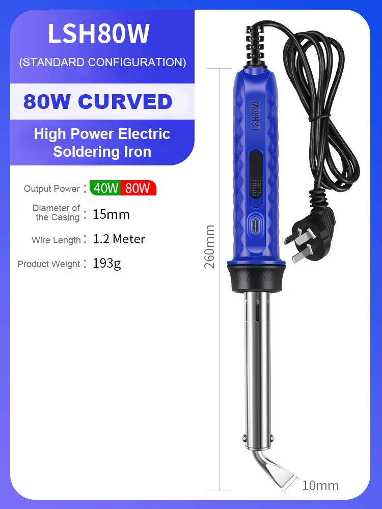 LSH80W المحمولة الكهربائية لحام الحديد أدوات إصلاح...