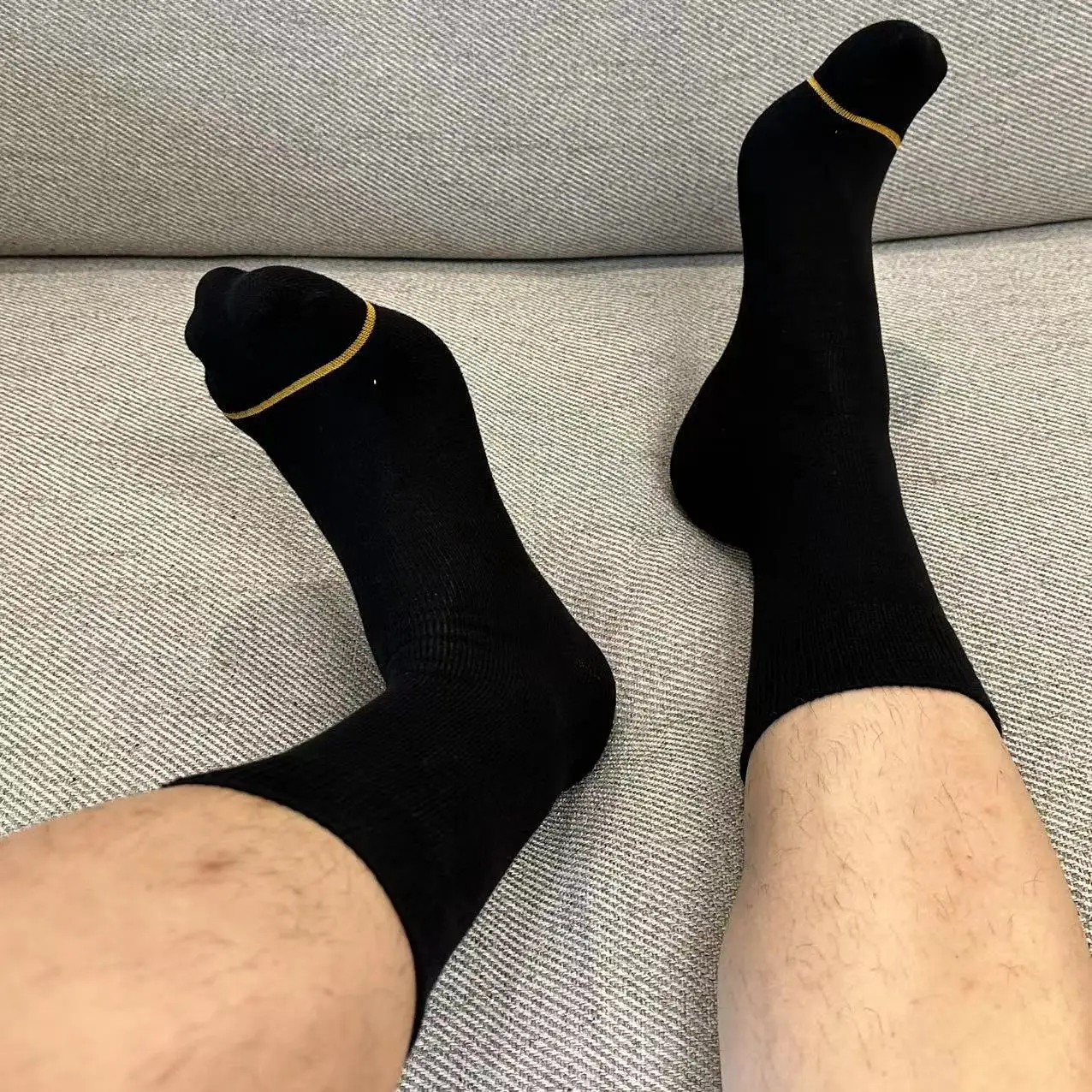 

2 Pairs Man Business Dress High Quality Long Socks Mens Sexy Gentleman Gold Toe Black Breathable Casual Cotton Socks Mens Socks