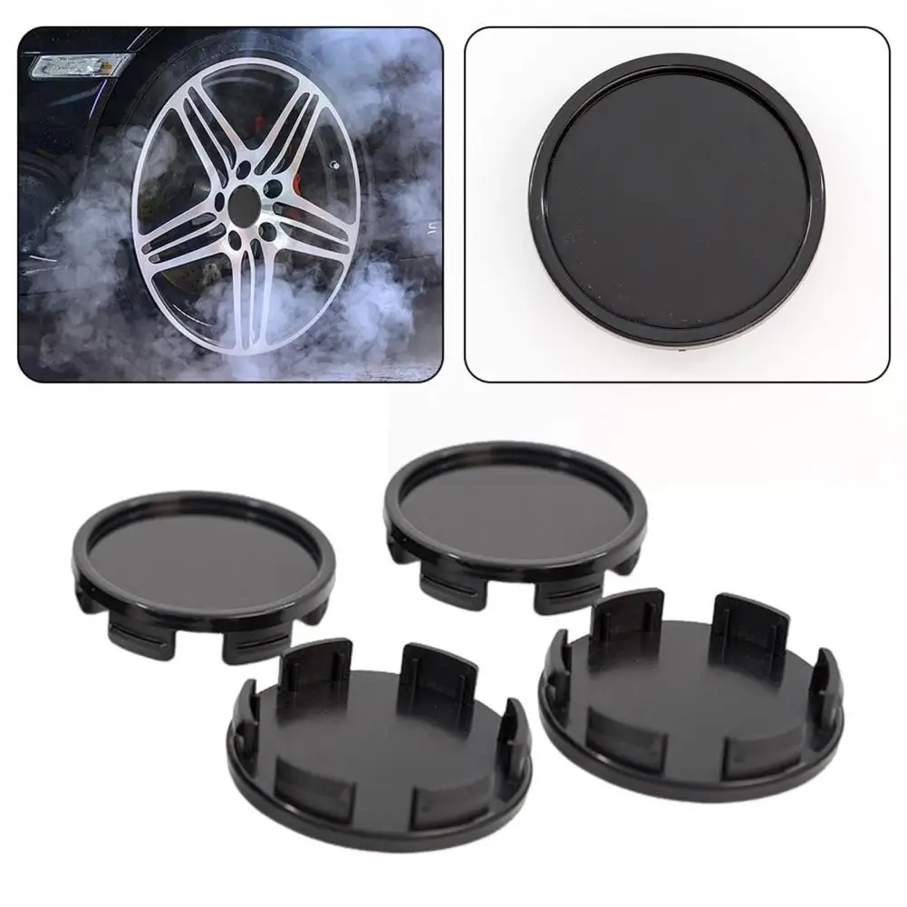 

Abs Plastic Hubcaps Universal Car Wheel Hub Caps Set Easy Install Cap Covers 4 Pcs Hubcaps 58mm Outer Diameter 56mm Diameter