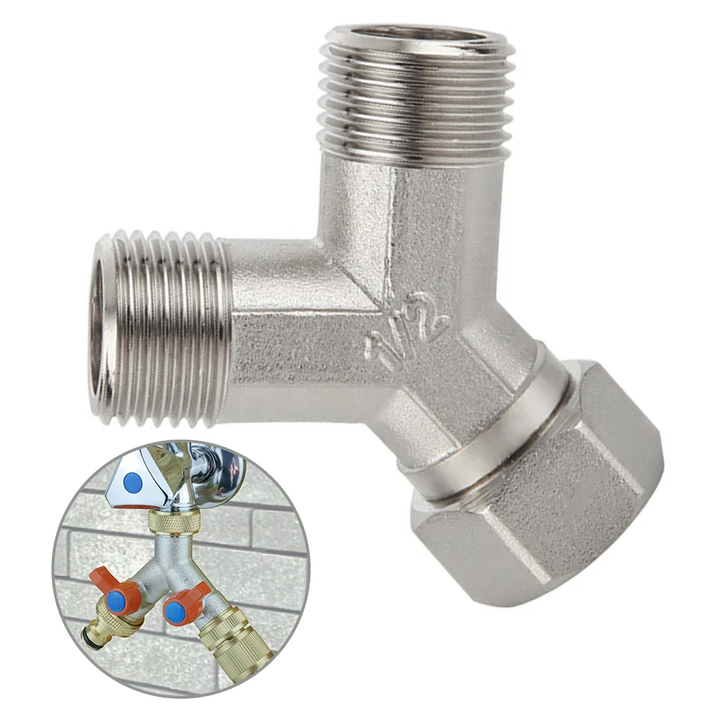 

1 шт., медный сплиттер для стиральной машины, 1/2 дюйма