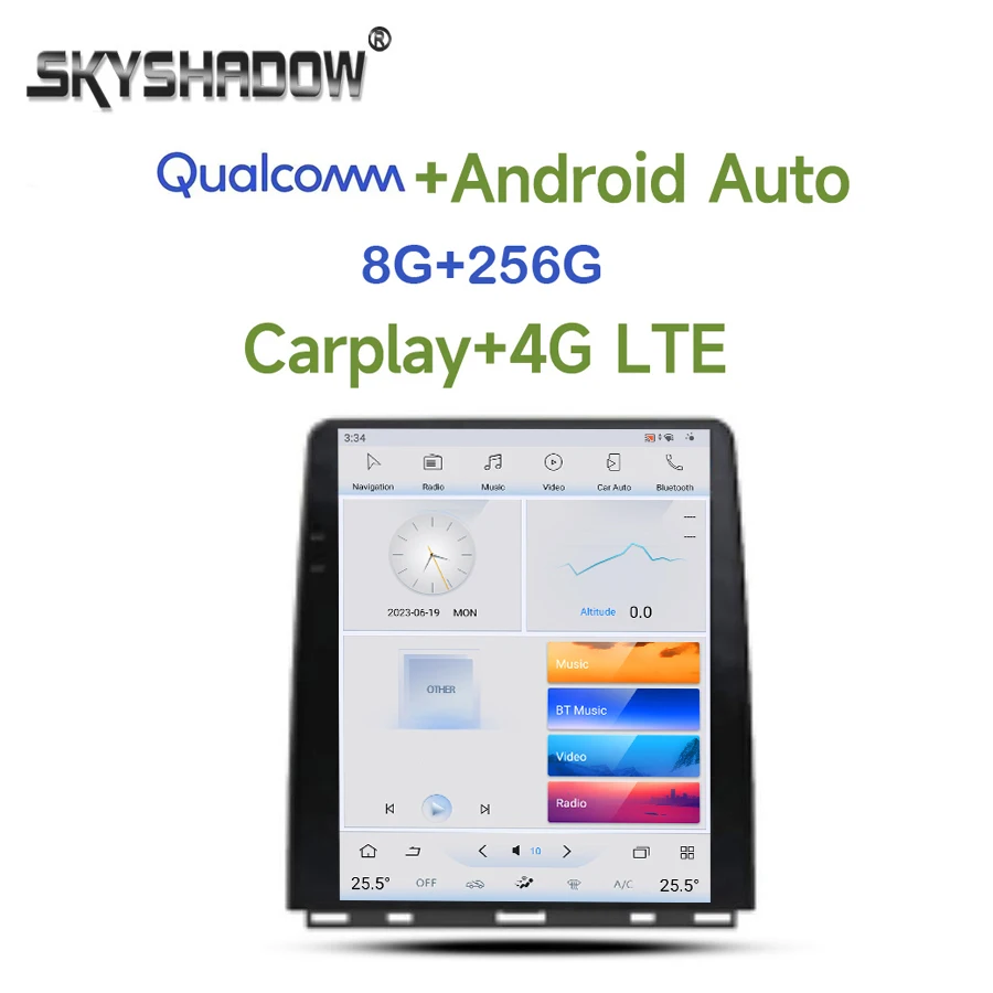 

Tesla Qualcomm Carplay автомобильный DVD-плеер 360 4G LTE DSP Android 11,0 8G + 256G Bluetooth Wifi GPS RDS радио для RENAULT CLIO 5 2020