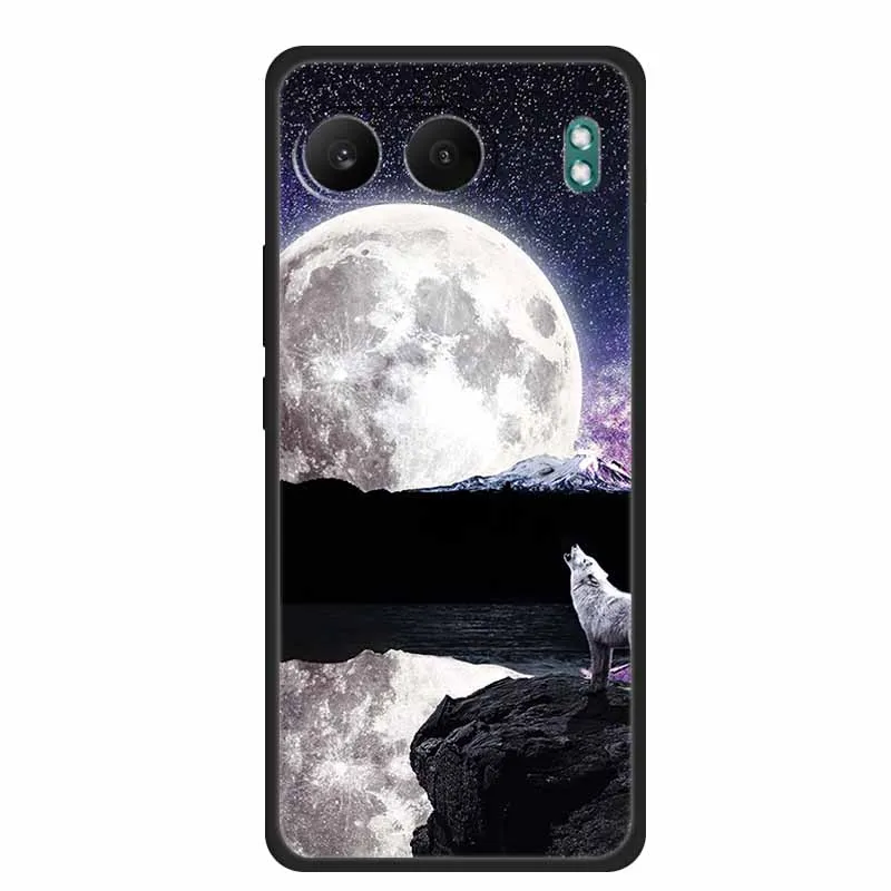 Astronaut Design Soft Silicone TPU Phone Case - Space-Themed Back Cover