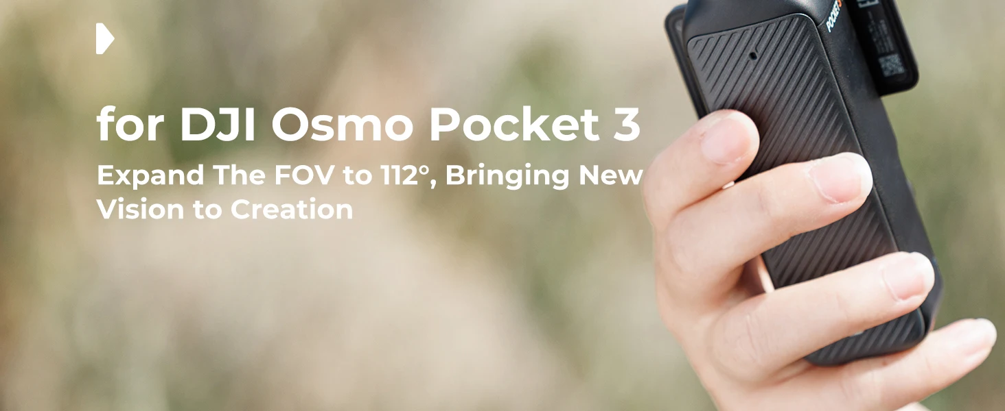 Description Picture 2 of itemK&F Concept Magnetic Wide-angle Filter for DJI Osmo Pocket 3 Accessories Protection Action Camera Lenses 28 Multi-Layer Filters