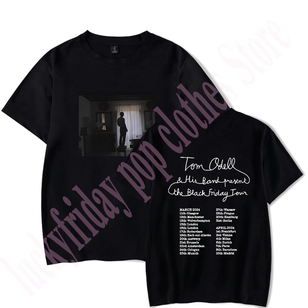 Tom Odell Black Friday 2024 tour t-shirt Merch Unisex Trend Casual