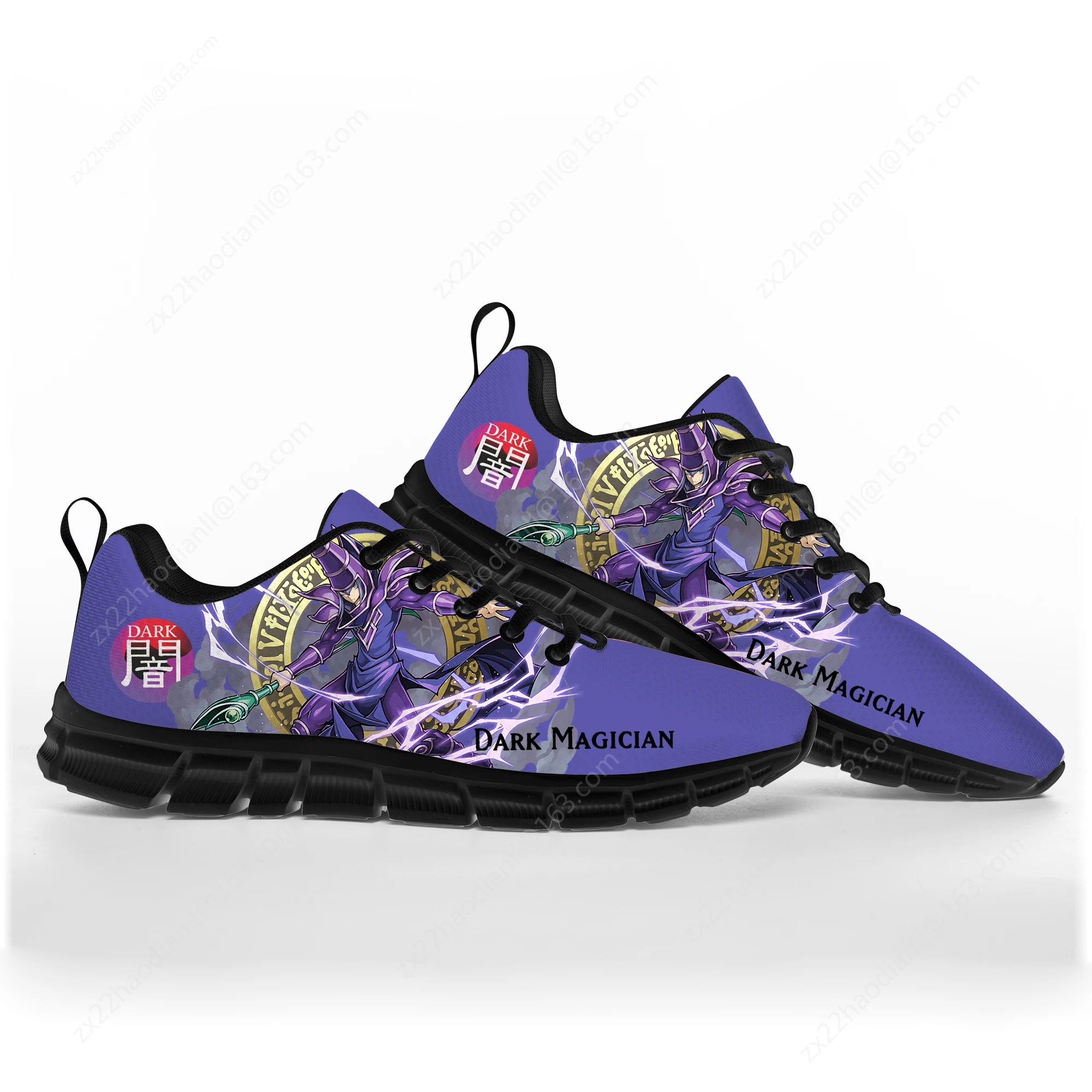 Dark Magician Girl Anime YuGiOh Yami Mutou Sports Shoes Mens Womens Teenager Kids Children Sneakers Casual Custom Couple Shoes