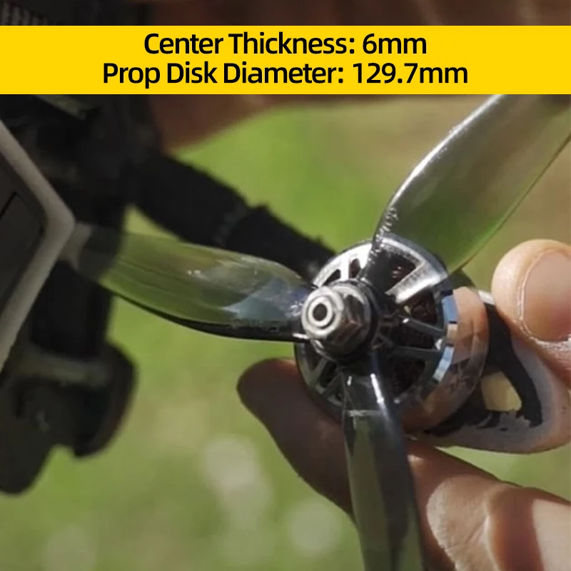 Gemfan 51433 프로펠러, RC FPV 프리스타일 레이싱 드론 쿼드콥터용, 5 인치 3 중 블레이드 CW/CCW PC 소품, 12 쌍, 20 쌍
