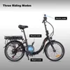 EU Stock 20F054 Folding Electric Bike 250w Ebikes Smart Bicycles For Man Women 1