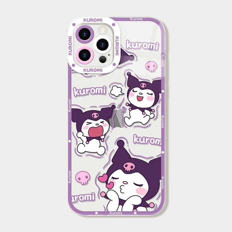 thumbnail image 1 of Hello Kitty Kuromi funda suave para Samsung Galaxy, S23, S22 Ultra, S21, S20 FE, S10 Plus, Note 20, 10, 9, A32, A52S, A52, A72, funda de silicona, 1 of 5