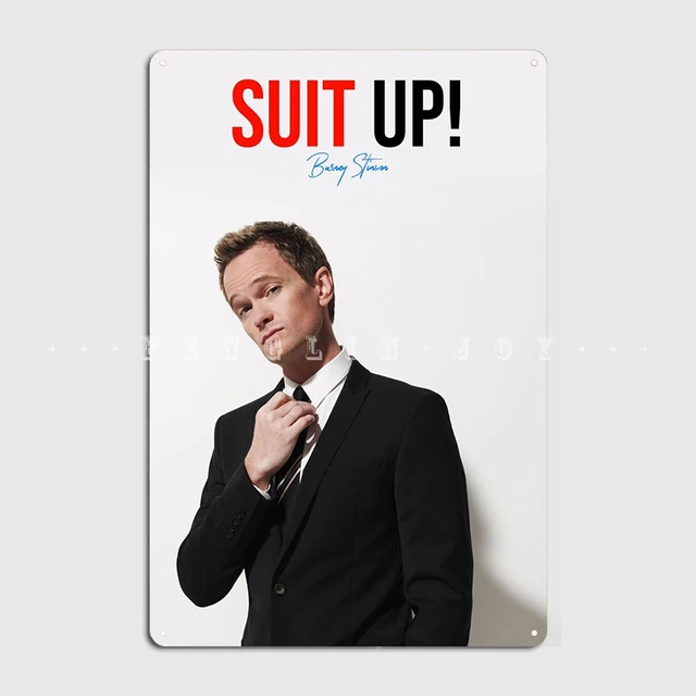 HIMYM Barney Stinson Poster How I Met Your Mother TV Show Poster Suit UP  Poster Legendary Poster - Etsy