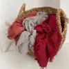 Big Size Crinkle Cotton Hijab Headscarf Women Cotton Muslim Head Wraps Headbands Long Shawls Musulman Scarves Turbans Foulard 4