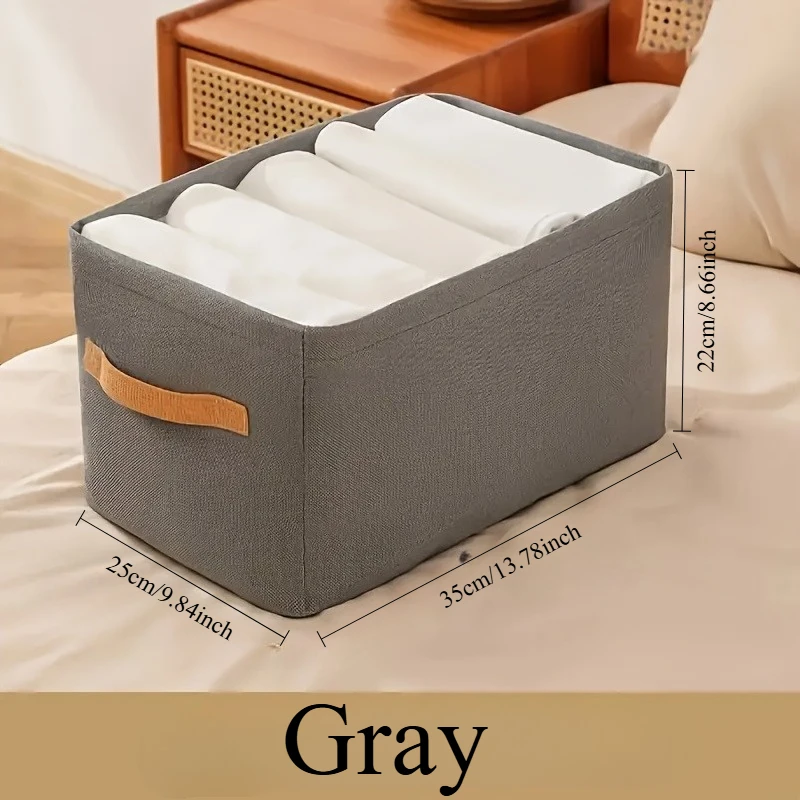 1PC Lightweight and Durable Storage Basket, Space Saving Rectangular Storage Basket Suitable for Clothing Storage Shelf Baskets