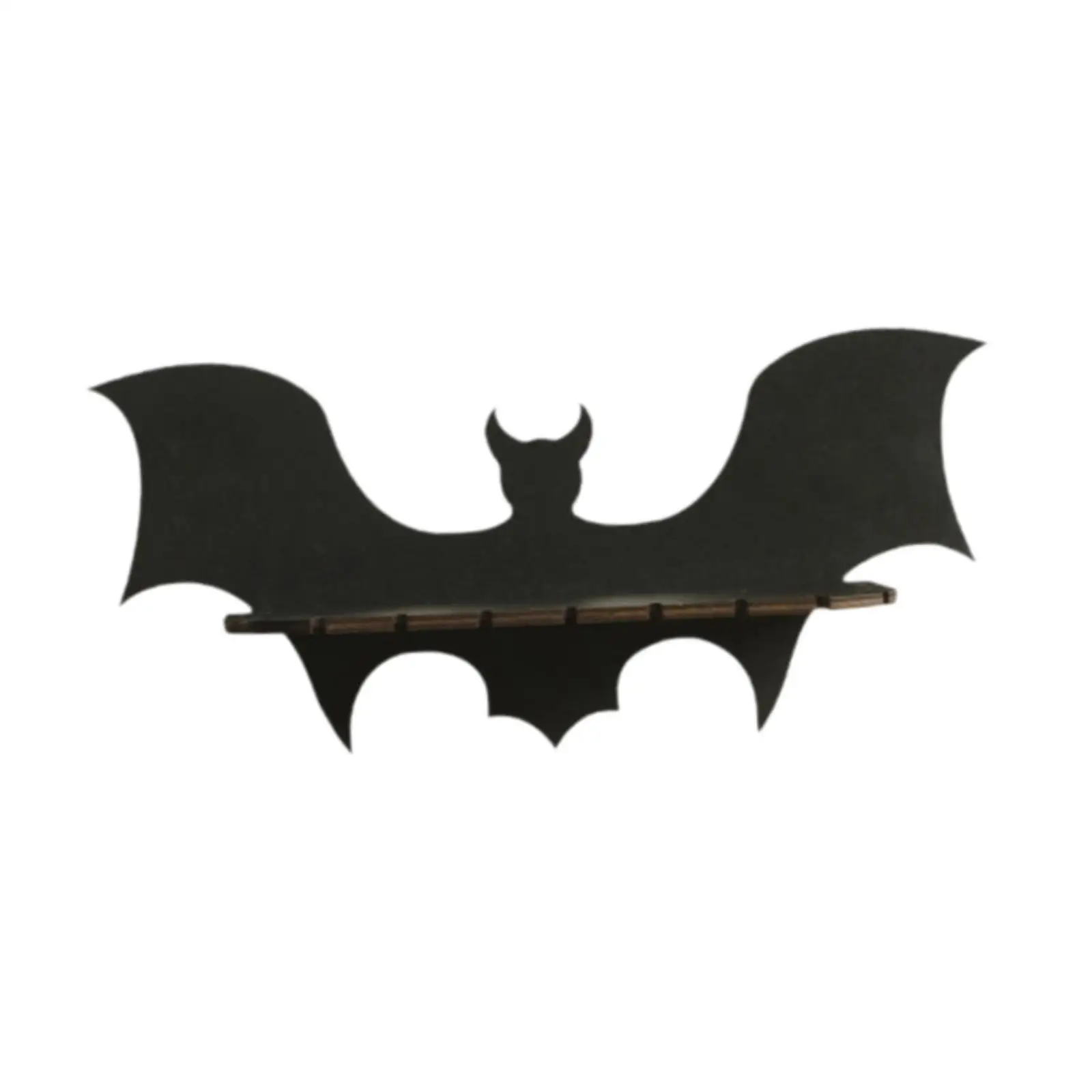 Halloween Bat Shelf Home Decoration Wall Decor for Office Kitchen Bedroom