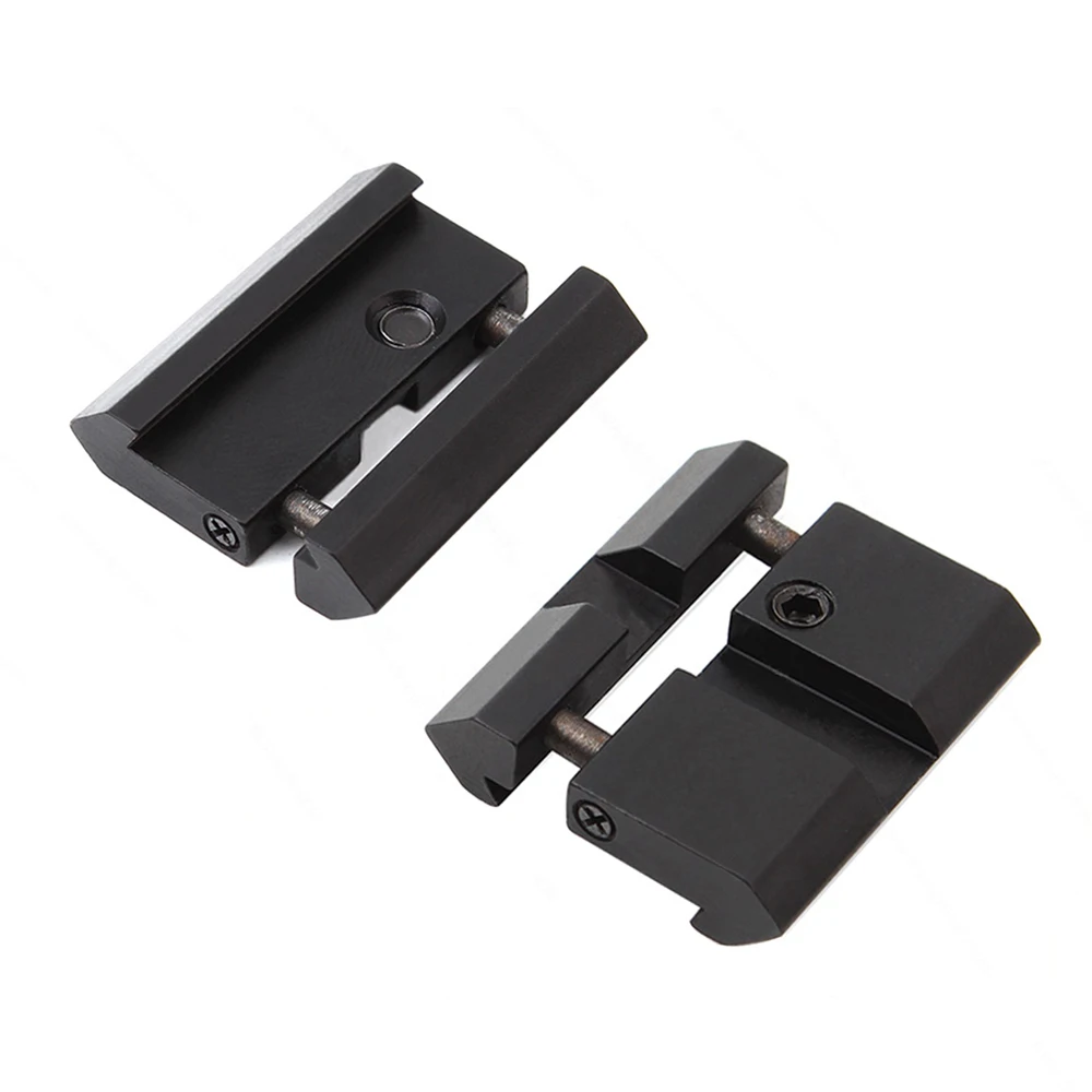 Rail Adapter Dovetail Weaver Picatinny 11mm To 20mm Tactical Scope - Foto 11