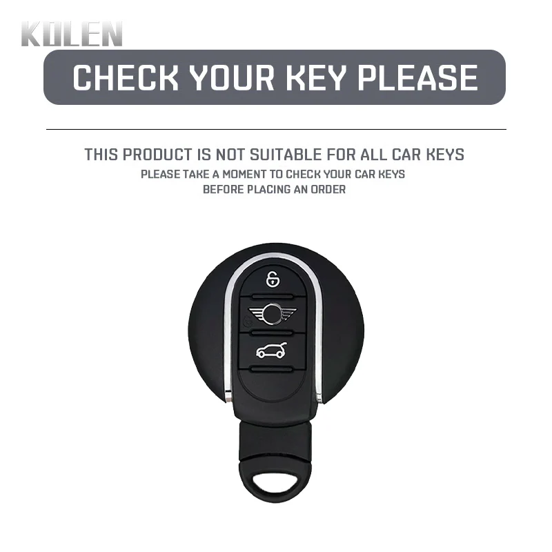TPU Car Flip Folding Key Case Cover Shell