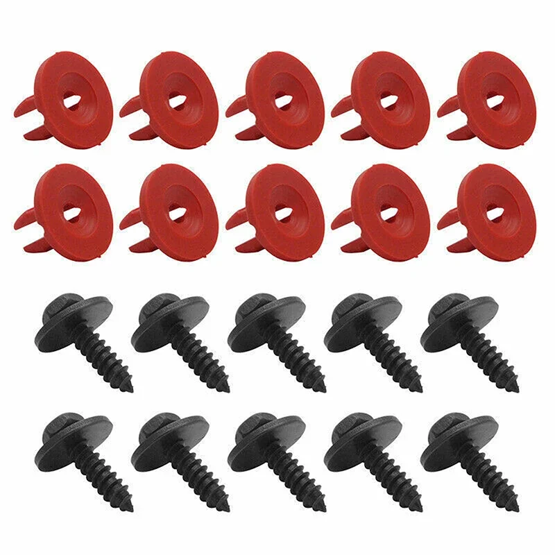 Car Engine Undertray Clips 20Pcs/set Car Engine Undertray Cover Clips Buttom Shield Guard for Volvo S40 V50 2004-2009