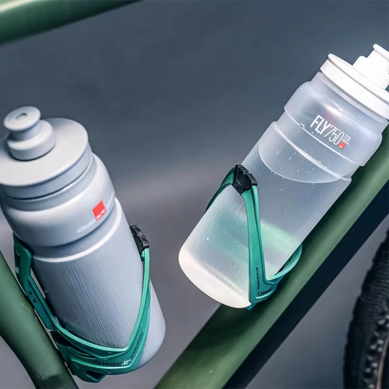 Bicycle Water Bottle Water Bottle Sports Bottle 1pc 550ML/750ML ELITE Kettle FLY TEX Bicycle Kettle Ultra Light Road Bike Mountain Bike Cycling