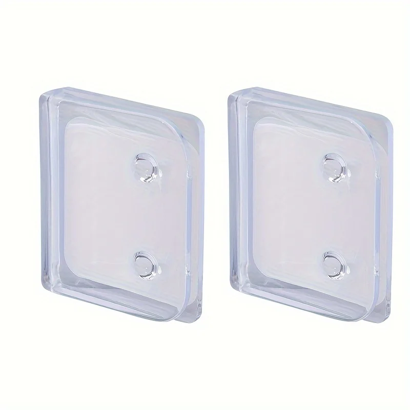 Durable Windproof Shower Curtain Clips - Secure, Stable, and Light-Proof Fixers Without Drilling