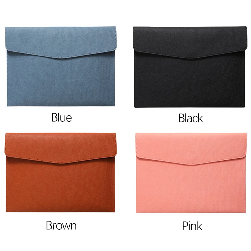 Document PU Business Briefcase File Bag, A4 Folder, School Office Storage Print Pattern LOGO