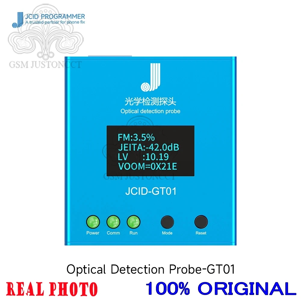 

JCID-GT01 OLED Screen Tester for Phone, Optiocal Detection Probe, Auto Recognization of TFT FOG Screen, Original OLED Screen