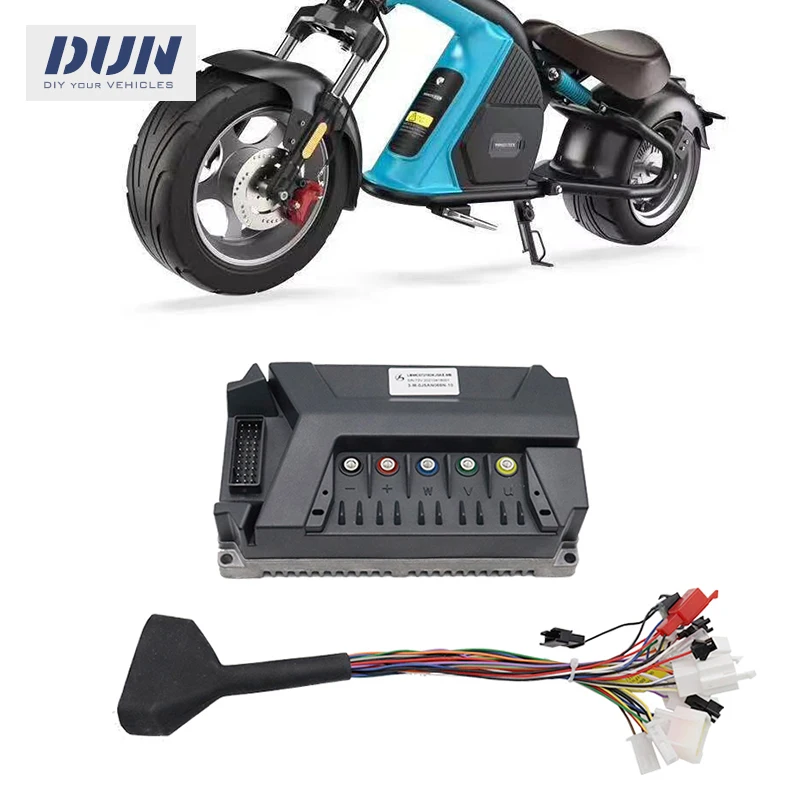 

LingBo LBMC7252 V5 100A 48V-72V 3KW FOC Motor Controller for Electric Scooter Moped