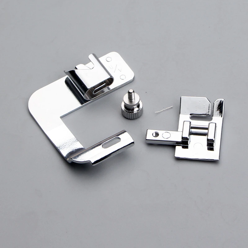 Rolled Hem Feet Set for Domestic Sewing Machines - 3 Sizes (13mm, 19mm, 22mm)