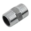 Shower Hose Extend Shower Connector For Extra Long-Hose Stainless Steel Shower Extender Universal 1/2" Male To Male Adaptor 5