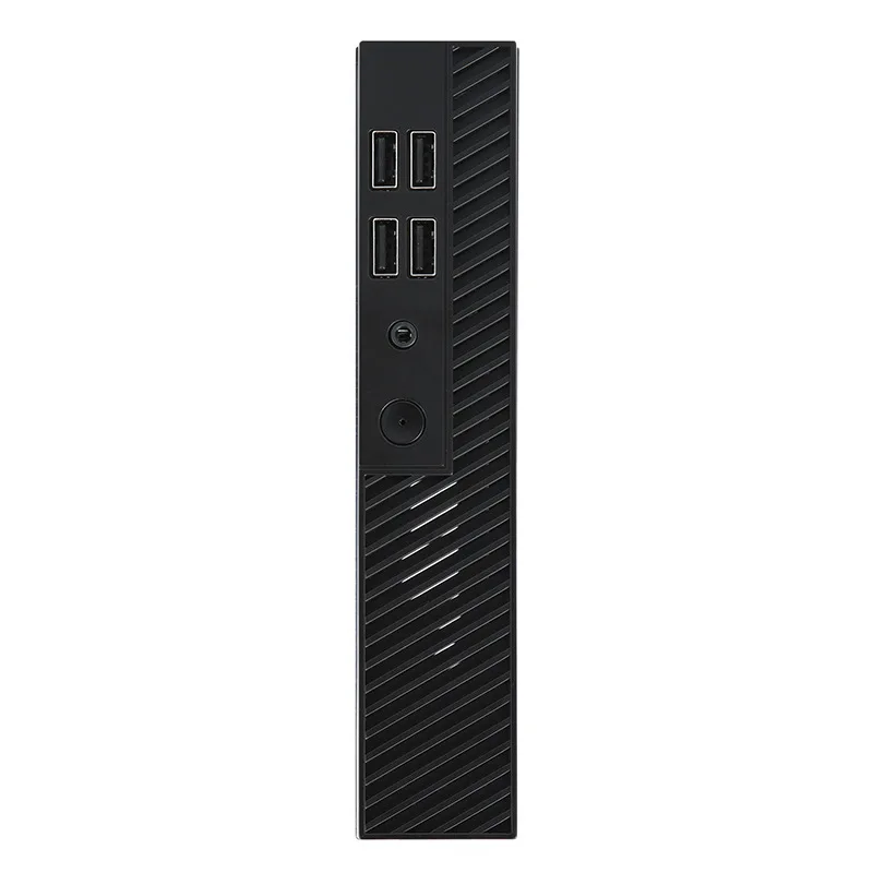Mini itx desktop computer mini case can Thin Half Height Quick Heat Dissipation Supporting VESA