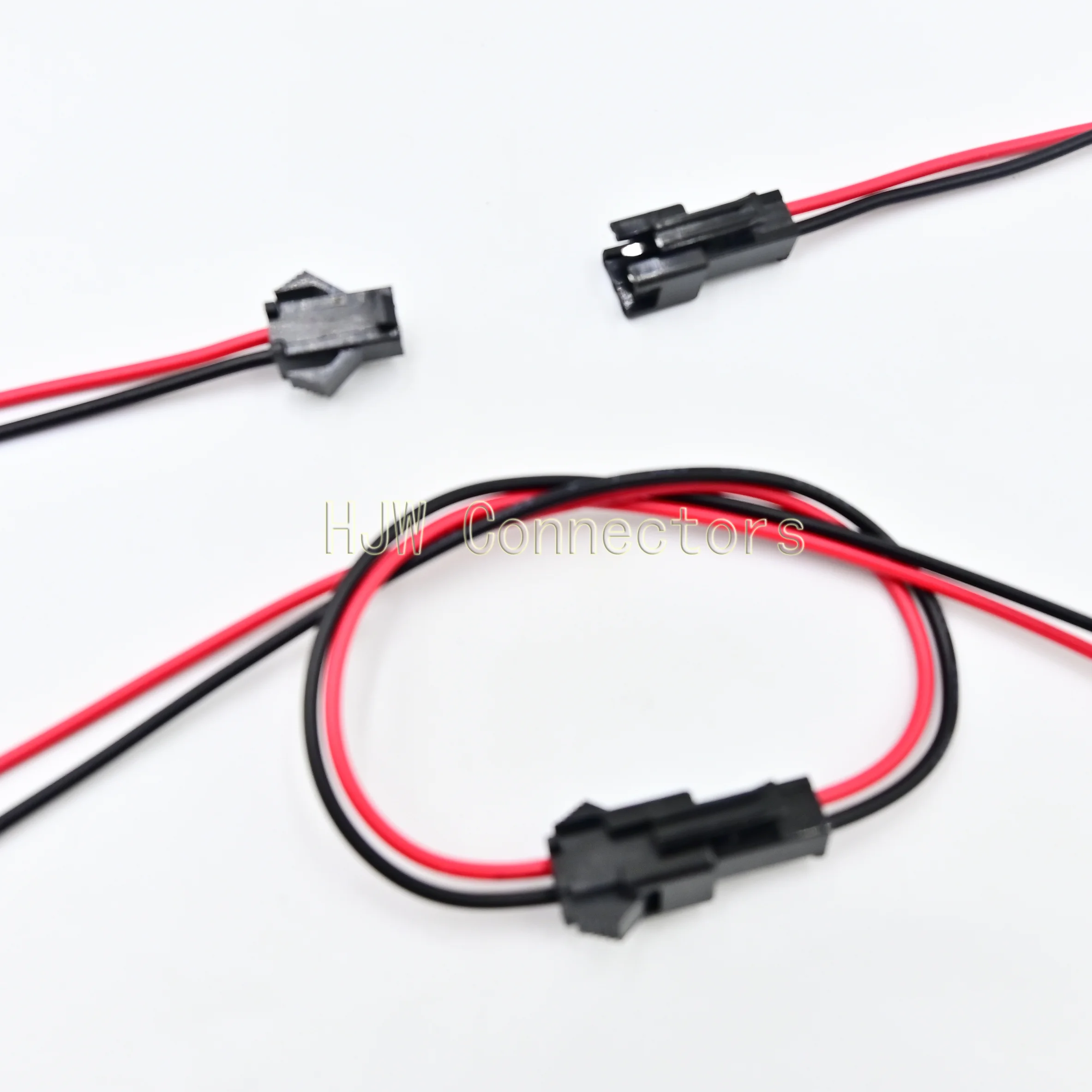 

100Pair JST SM 2 Pins Plug Male and Female Wire Cable Connector Pigtail Plugs Socket For LED Strip Light Tape Lamp 10/15/20CM