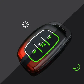 Custodia/cover per chiave telecomando per Hyundai Tucson Sonata Fe Creta ix25 ix35 ix45 i10 i20 i30 i40 Verna Solaris Mistra Elantr - Portachiavi a distanza per auto di moda per Hyundai Tucson Sonata Fe Creta ix25 ix35
