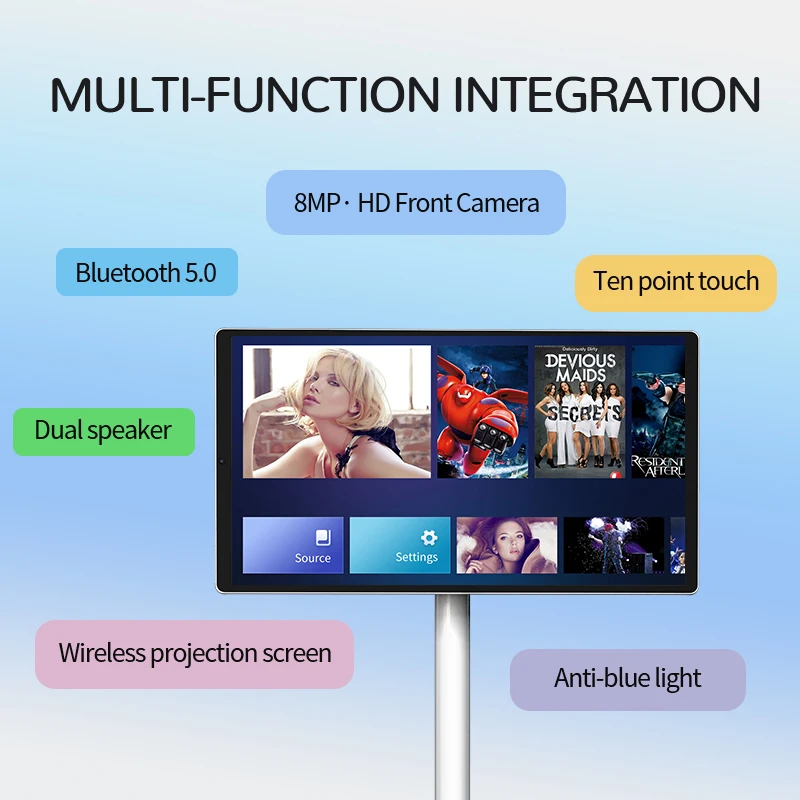 Smart Tv Android 24 Inch Smart Tv Touch Screen Wifi Moveable Android Screen