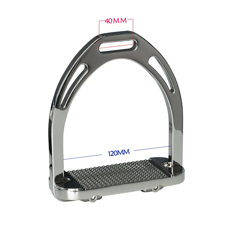1 Pair Horse Riding Stirrups Safety Stirrup Equestrian English Riding Protection Saddle, Knee Ankle Stress Pain Relief