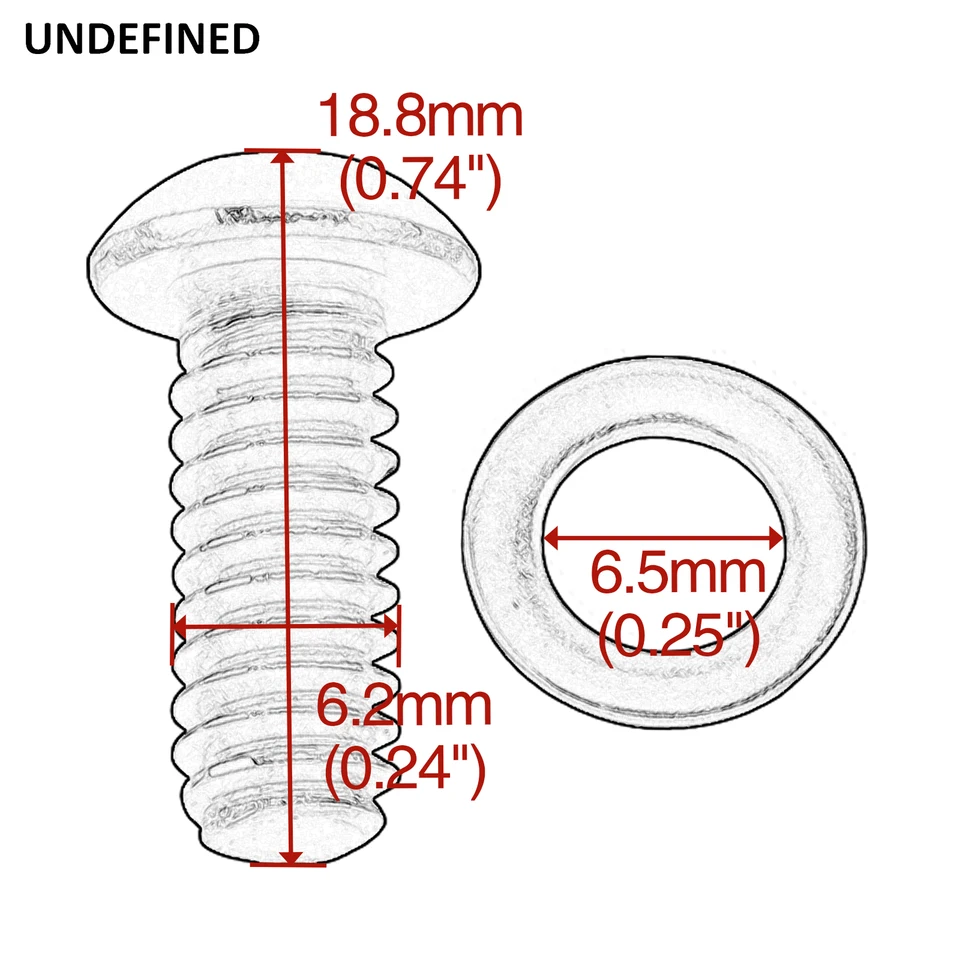 Motorcycle Stainless Derby Cover Screw Bolt & Washers For Harley Touring Dyna Softail Sportster XL883 1200