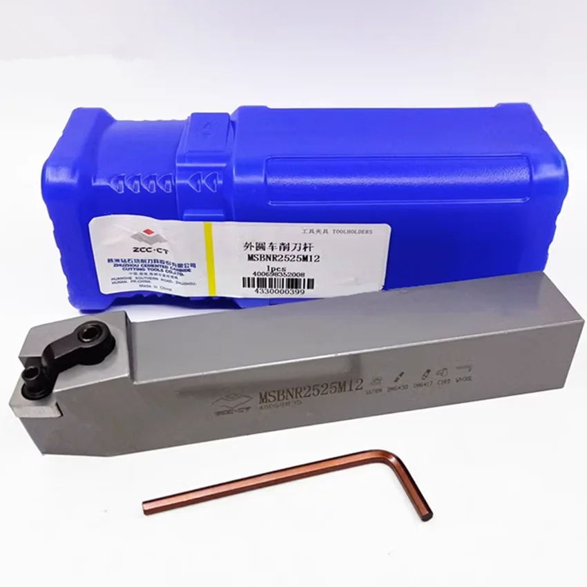 

MSBNR2525M12/MSBNR2525M15/MSBNL2525M12/MSBNL2525M15 ZCC.CT External Turning Tool Cutter Bar For SN** inserts 1PCS/BOX
