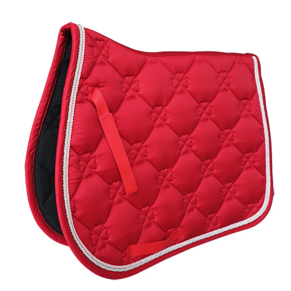 all-purpose-equipment-saddle-pad-horse-riding-equestrian-shock-absorbing-sports-dressage-supportive-cotton-blends-jumping-event