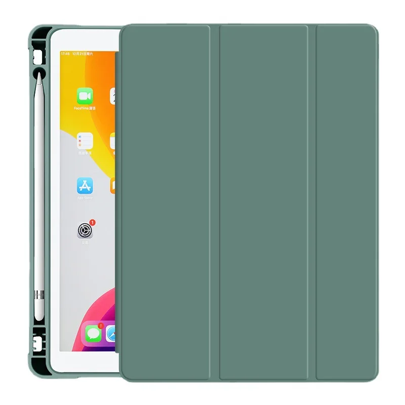 Etui Apple iPad 10,9 pouces 2022 Smartcover blanc avec porte