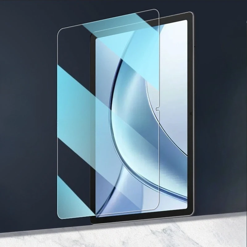 Clear Tempered Glass Screen Protector for Tablets - Full Cover Protective Front Film