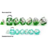 Bescon Oversized DND Animal Dice Set of Panda, Giant 7pcs Panda Polyhedral D&D Dice Set, Big Sized Dungeons and Dragons Dice 3