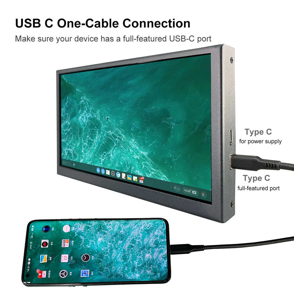 10 7ġ ÷ USB Type C Ы˫? 10.1ġ IPS ޴  ͺ  1024x 600  ġũ   ġ  ġ ޴ ޴ 