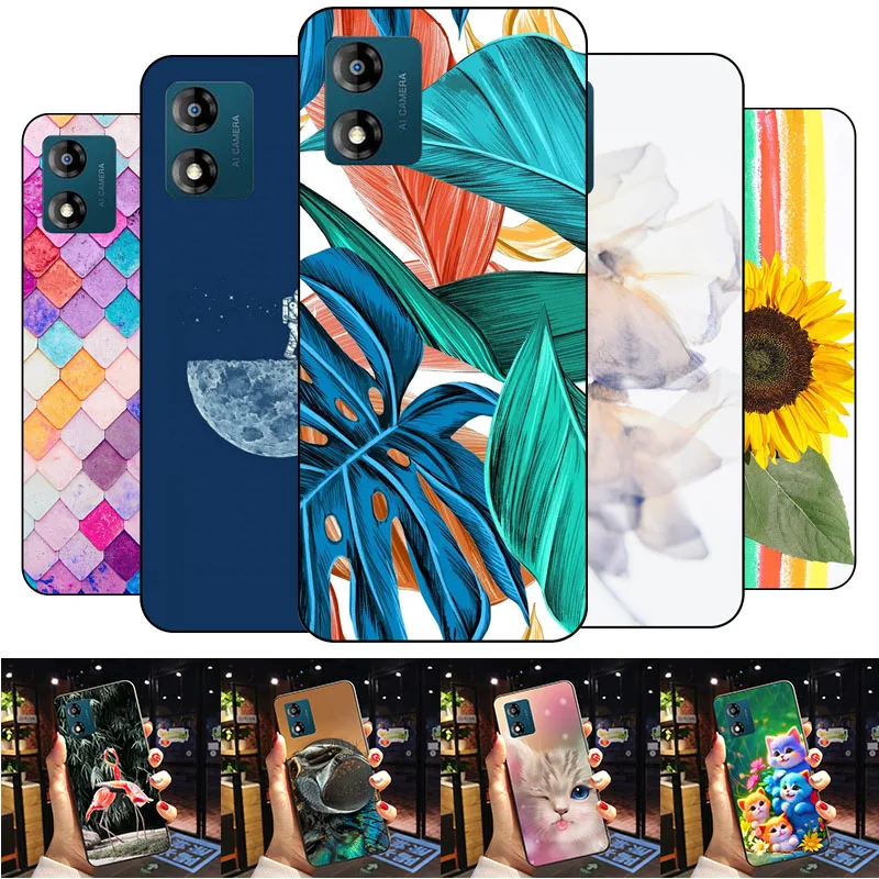 Per Motorola Moto G13 G23 6.5 "Custodia Protettiva Completa In Silicone Morbido Cover Posteriore Per Motorola G13 Borsa Per Telefono Motog130 G 13