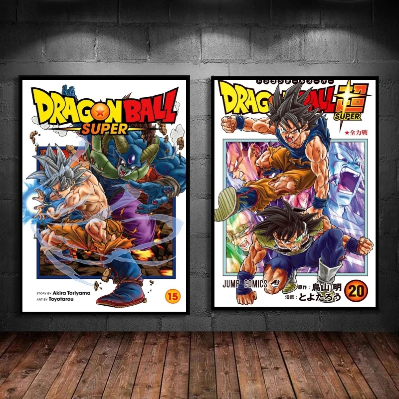 

Canvas Art Walls Dragon Ball Goku Painting Hanging Gifts Poster Toys Picture Kid Action Figures Modern Living Room Decorative