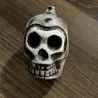 Aztec Death Whistle Loud Spooky Human-like Screams Battle Whistle outdoor Camping Emergency Whistle Skull Thunder Echoes 2