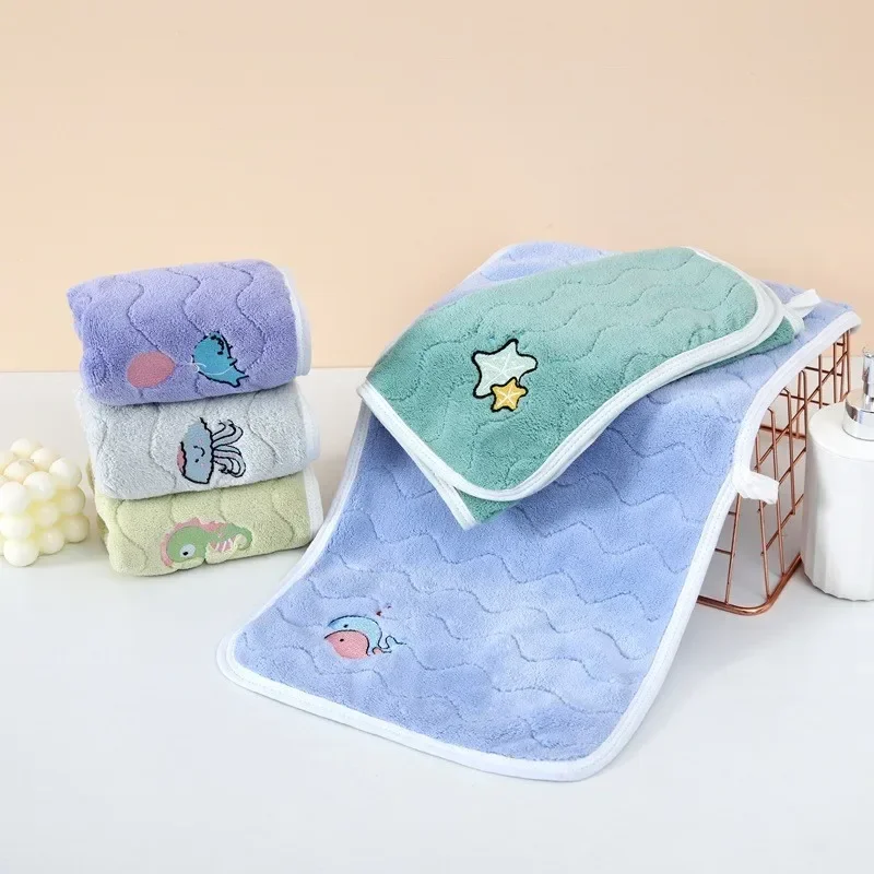 Children Cartoon Bath Towel 50x25cm for Kids